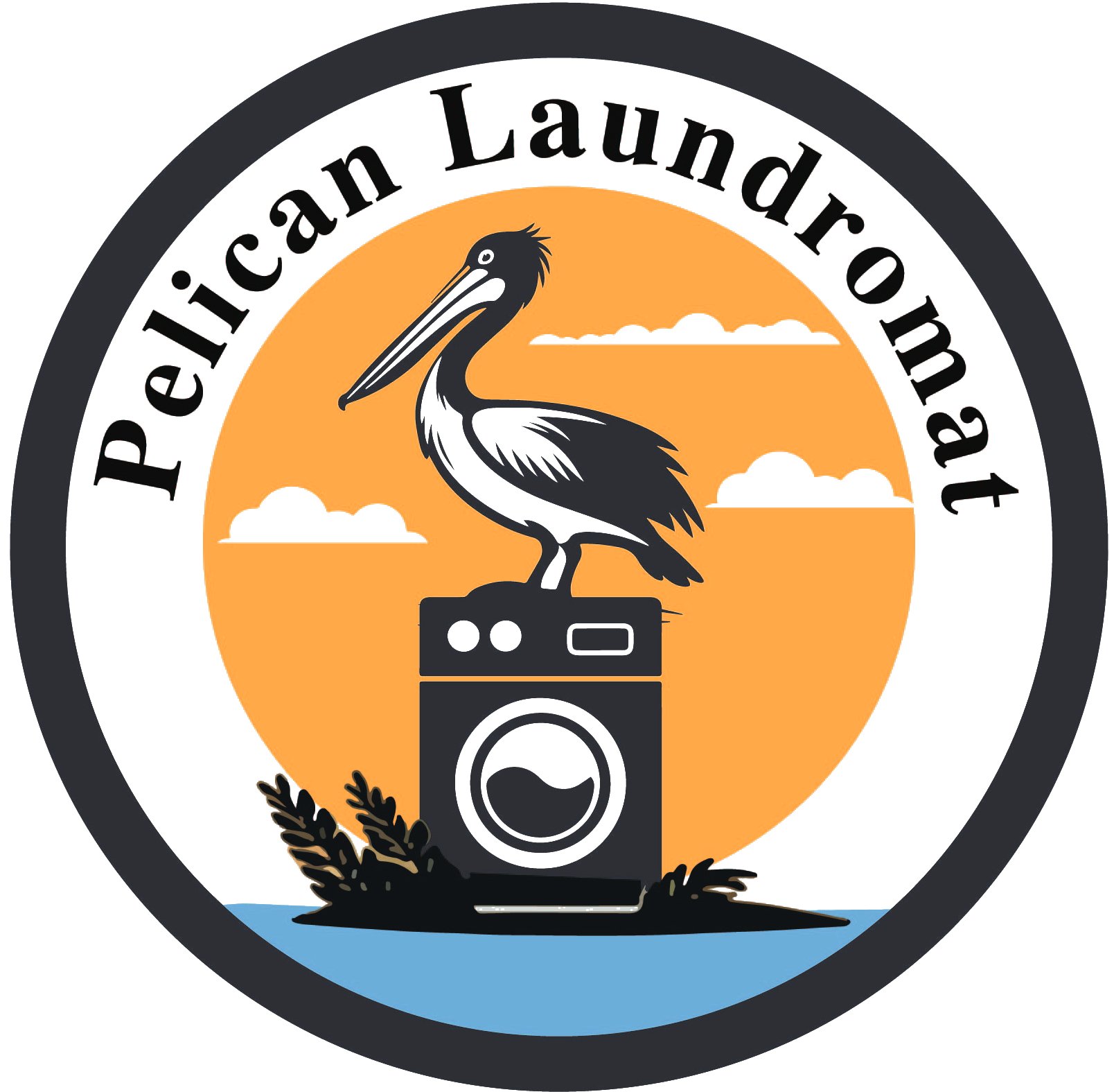 PELICAN LAUNDROMAT Logo